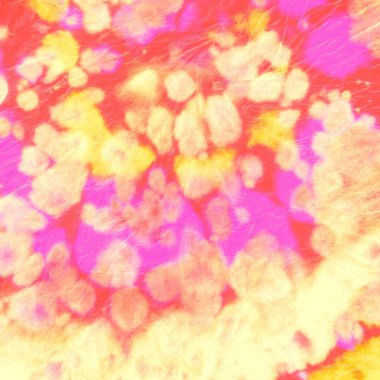 Soyut boya. Hippi girdap desenleri. Sarı 