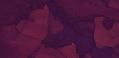 Kırmızı şarap serpintisi. Suluboya Şablonu. Modern 