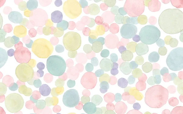 Seamless Polka Wallpaper. Retro Birthday — Stock Photo, Image