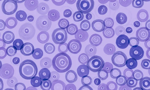 Violet Circles Süslemesi. Klasik Polka Noktaları — Stok fotoğraf
