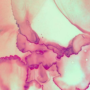 Alkol Mürekkebi lekeli şarap dokusu. Mercan 