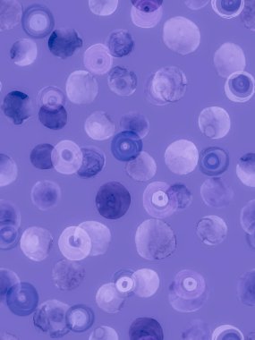 Mor Daireler Arkaplanı. Klasik Polka Noktaları 