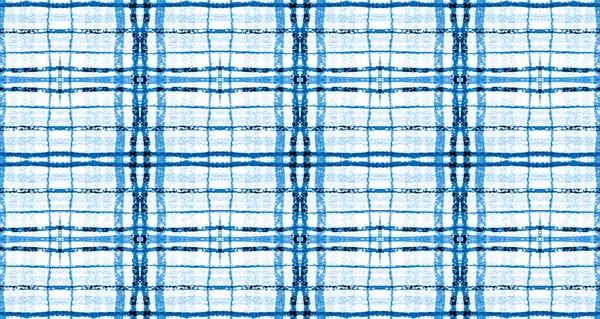 Plaid Pattern tessuto. Picnic di Natale blu — Foto Stock