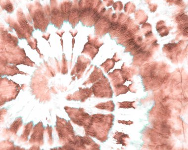 Tiedye Circle 'da. Teal Batik Sarmalı. Saykodelik 