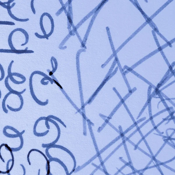 Soyut Yazı. Gece Tırmığı dokusu. Deniz 