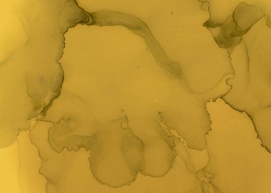 Siyah ve Sarı Soyut Akrilik Arkaplan. Renk 