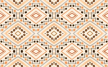 Kusursuz Aztek deseni. Modern Etnik Sembol. 