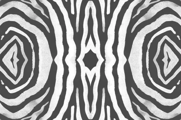 Seamless Zebra Lines. Abstract Safari Banner. — Stock Photo, Image