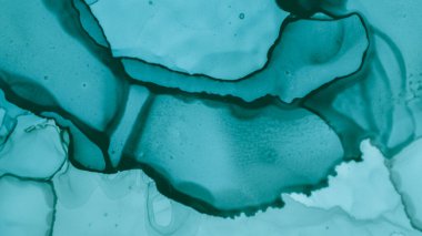 Pastel Sıvı Tasarımı. Mavi Bulut Modern 