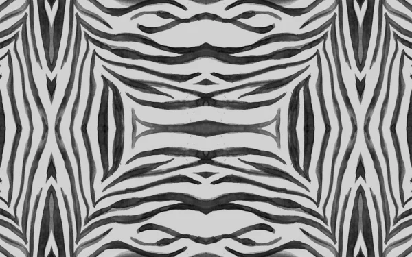 stock image Seamless Zebra Stripes. Fashion Animal Texture. 