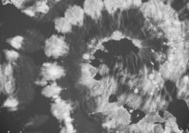 Boyalı kumaş. Kara Batik Gömlek. Hippi.