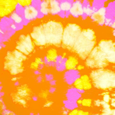 Yuvarlak Su Yuvarlaması. Batik desenler. Sanatsal