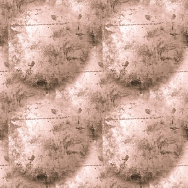 Solgun Pis Grunge Retro. Kahverengi Özet