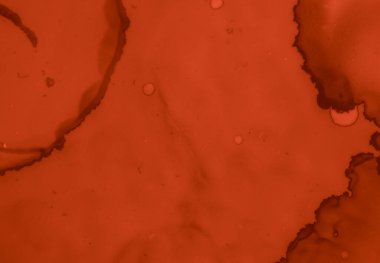 Kan sıçrama kırmızısı. Suluboya Sevgililer