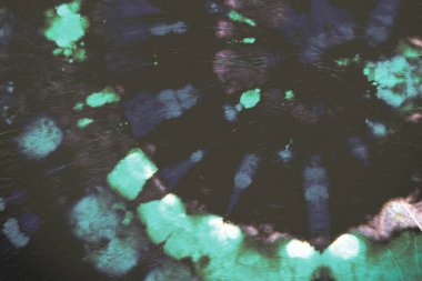 Çember Serin Etkisi. Sanatsal Desen. Suluboya