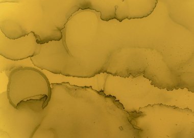 Siyah ve Sarı Soyut Mermer Doku. Renk