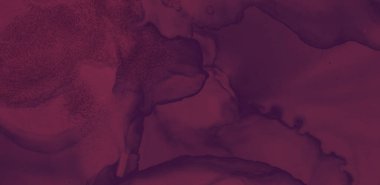 Kırmızı şarap serpintisi. Suluboya Kestane Kalıbı.