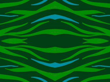 Kusursuz Etnik Sancak. Soyut Kabile Kumaşı