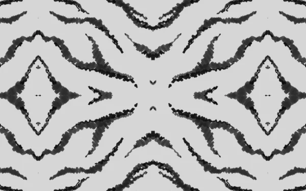 Seamless Zebra Stripes. Abstract Safari Banner. — Stock Photo, Image