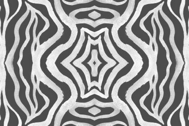 Kusursuz Zebra Hatları. Soyut Hayvan Tasarımı.