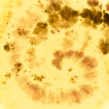 Boya sarmalı arka plan. Sarı Batik Kumaşı.