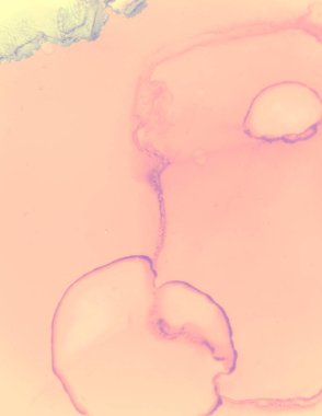 Düğün Davetiyesi Tasarımı. Sarı Pastel Akış Sıvısı.