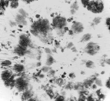 Boyalı kumaş. Beyaz Sanatsal Yazdırma. Soyut