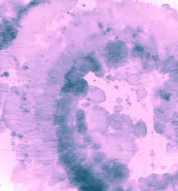 Boyalı tişört. Pembe Renkli Yazdırma. Kravat Dairesel Öl