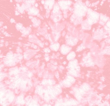 Pembe Spiral kravat boyalı. Girdap Işığı Tarzı. Batik.