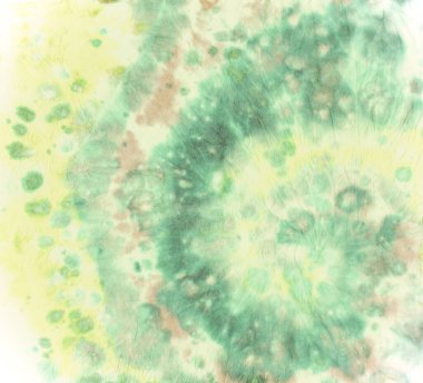 Doku, kravat boyası. Renkli Suluboya Tasarımı. Hippi.