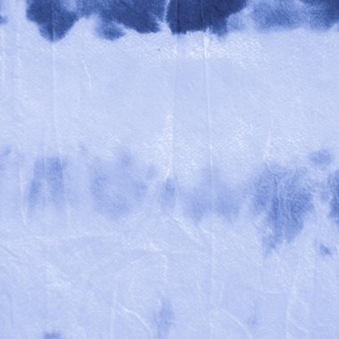 İndigo boyalı çizgili parmak izi. Bulutlar Etnik