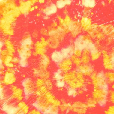 Grunge Etkisi Çemberi. Batik Doku. Sanatsal