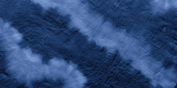 Texture indaco cravatta colorante. Oceano Etnico Geometrico — Foto Stock
