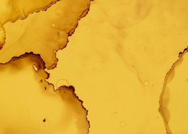 Siyah ve Sarı Soyut Mermer Deseni. Gri