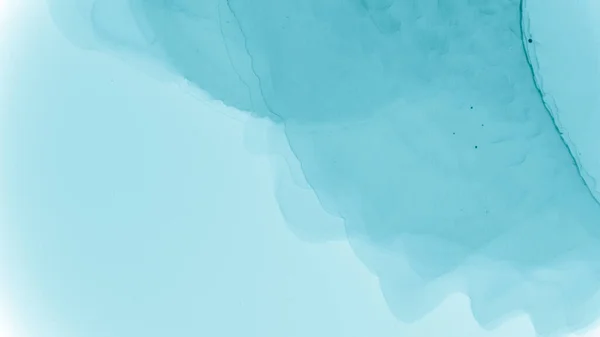 スチールパステルフロー液体。青い海｜Creative — ストック写真