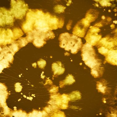 Boya sarmalı arka plan. Sarı Sanatsal Yazdırma.