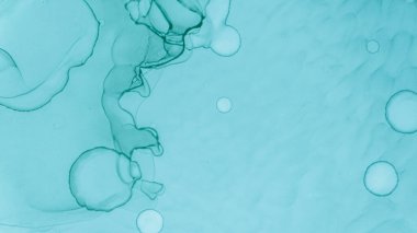 Suluboya Duvar Kağıdı. Pastel Sıvı Suyu.