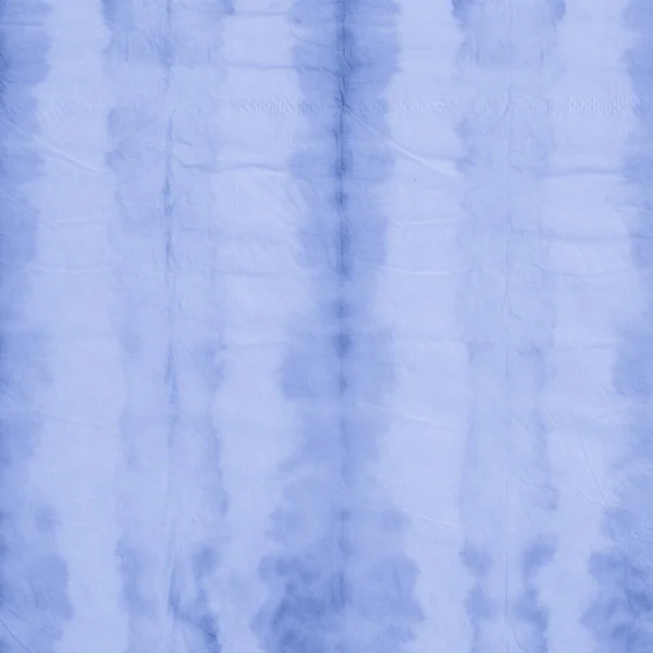 Indigo Shibori Pattern. Space Traditional Textile — Photo