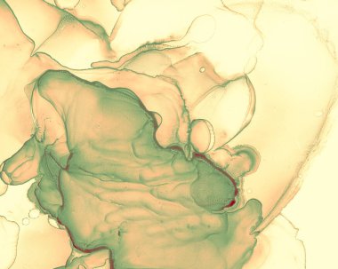 Sıvı Sanat. Sıvı Mermer Duvar Kağıdı. Alkol Mürekkebi