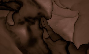 Çikolata desenli boya. Kahverengi Kahve Arkaplanı.