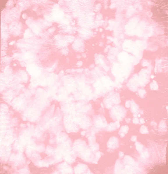 Rosa Spiralkrawatte gefärbt. Abstrakte Wirbelmuster. — Stockfoto
