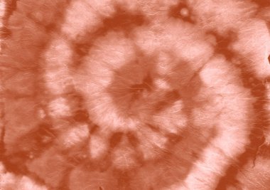 Kırmızı Boyama Modeli. Çember Mürekkep Elbise. Sanatsal