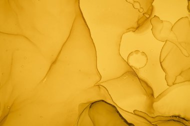 Altın Sıvı Sanat. Soyut Sıvı Duvar Kağıdı.