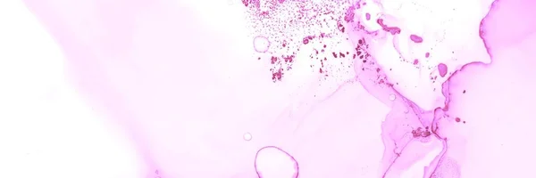 Ondes fluides douces. Acrylic Art Effect. Blanc — Photo