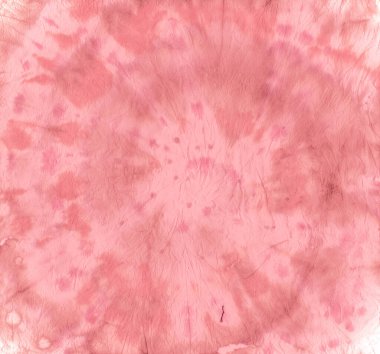 Suluboya Çemberli Hippi Deseni. Batik.