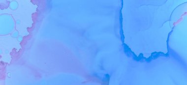 Pembe Pastel Sıvı Tasarımı. Suluboya Dalgası