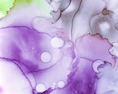 Ruhsal Boya Dokuları. Sıvı Mürekkep Yıkama