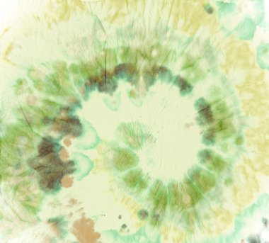 Doku, kravat boyası. Batik Suluboya Tasarımı.