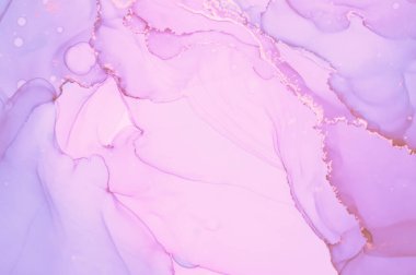 Zarif Mürekkep Yıkama Pasteli. Mermer Çizim.