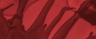 Sıvı Kan Arkaplanı. Kırmızı Mürekkep Duvar Kağıdı.